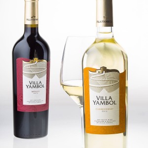 Villa Yambol wine label
