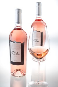 Villa Yambol wine label