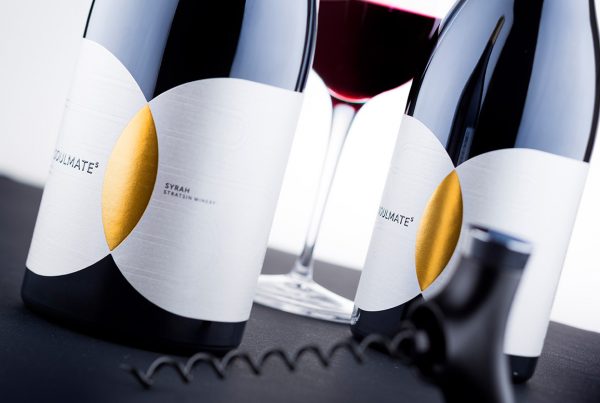 contemporary wine label design