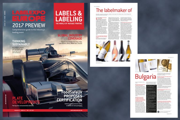 The Labelmaker of Bulgaria – Interview for Labels & Labeling Magazine