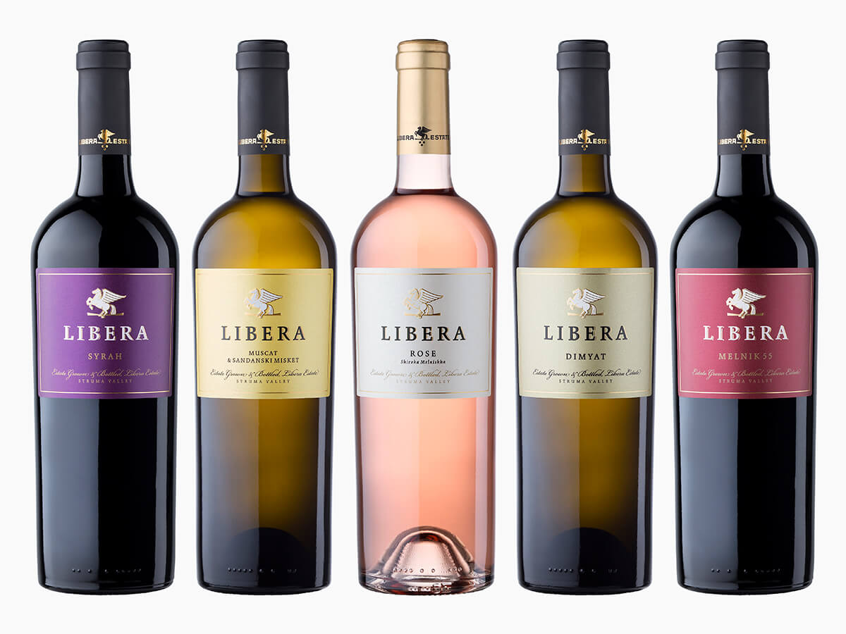 wine packaging rejuvenation for libera estate