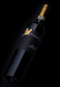 bric del cedrone wine label design