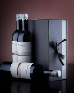 dragomir wine label design