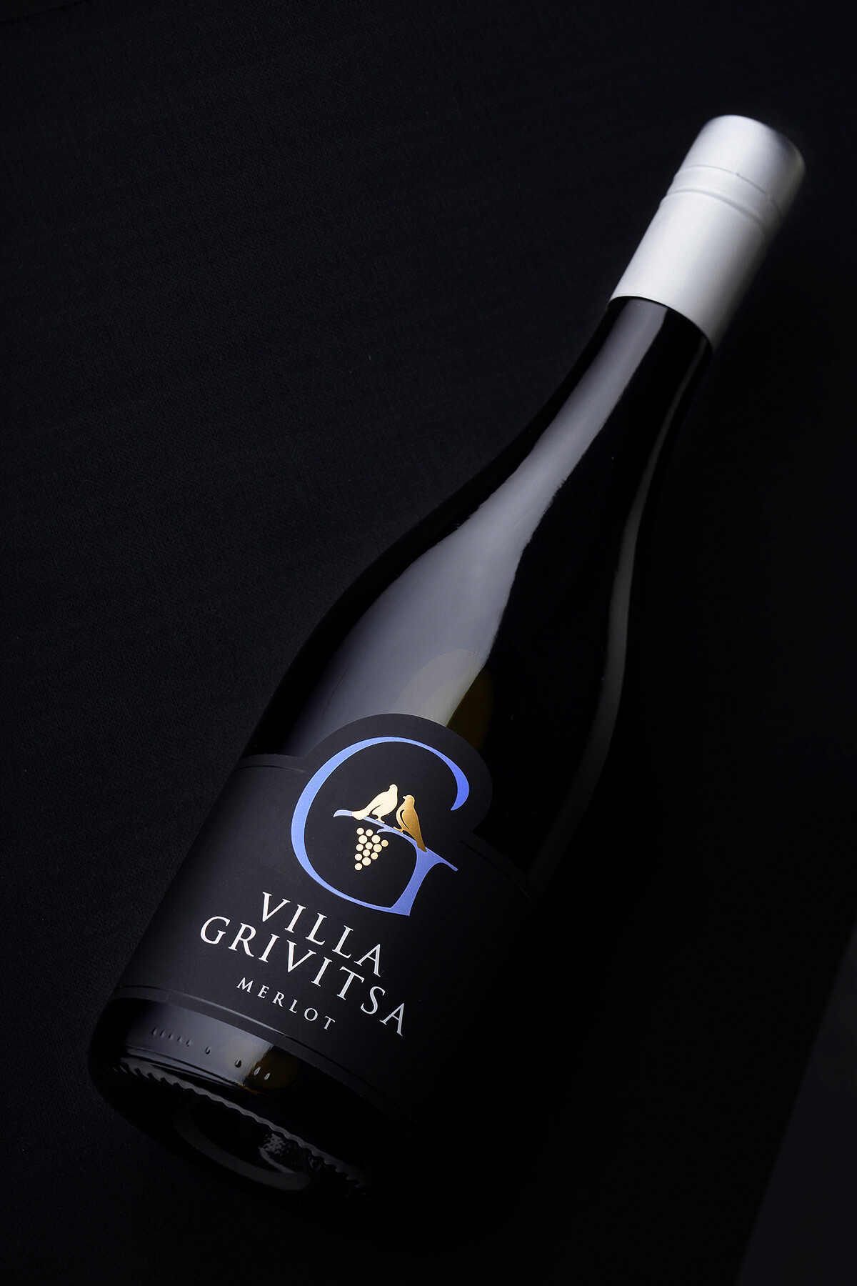 villa grivitsa wine label