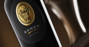 wine label kamea