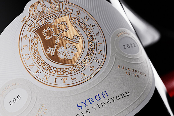Lozenitsa Estate Wine Label Design