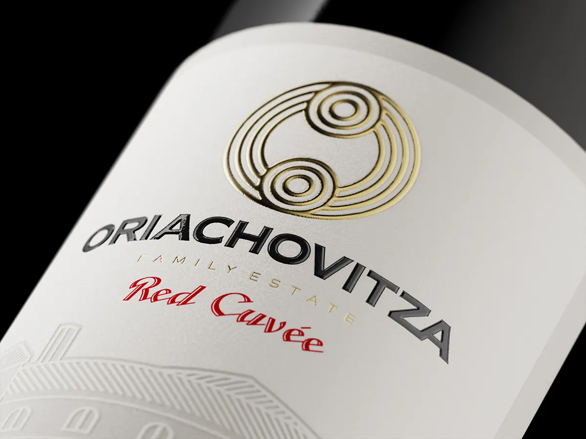 oriachovitza wine label
