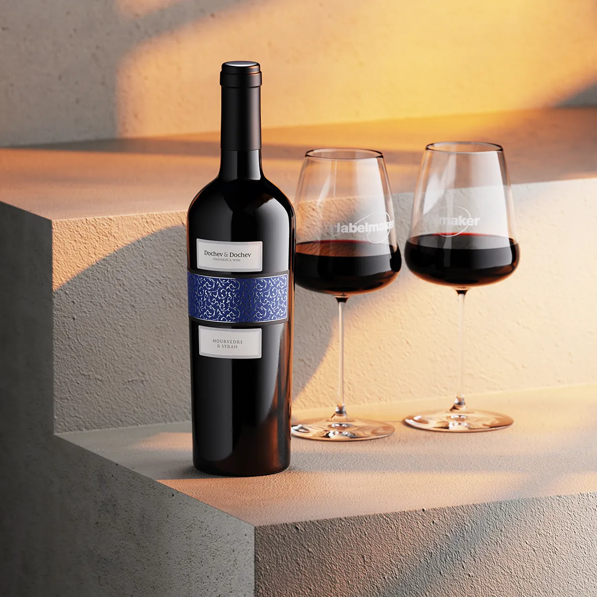 ornate wine design