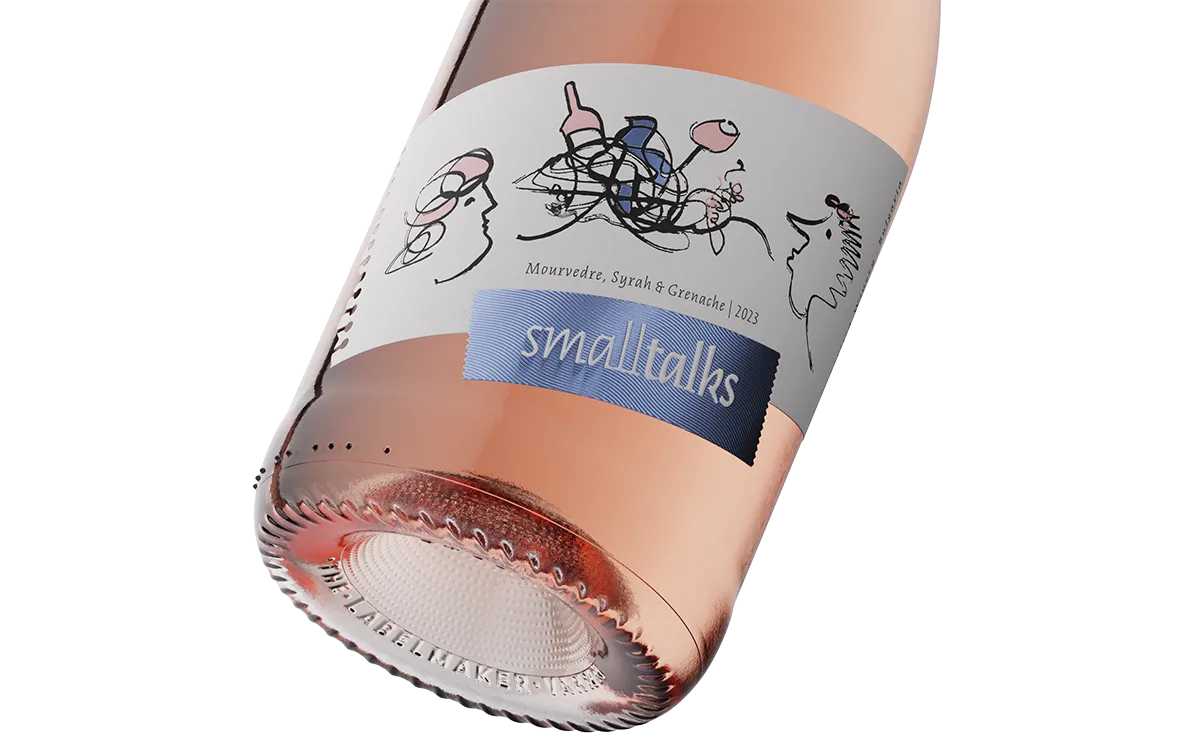 artistic wine label design