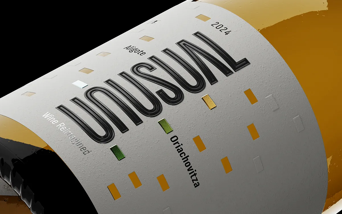 unusual wine brand creation