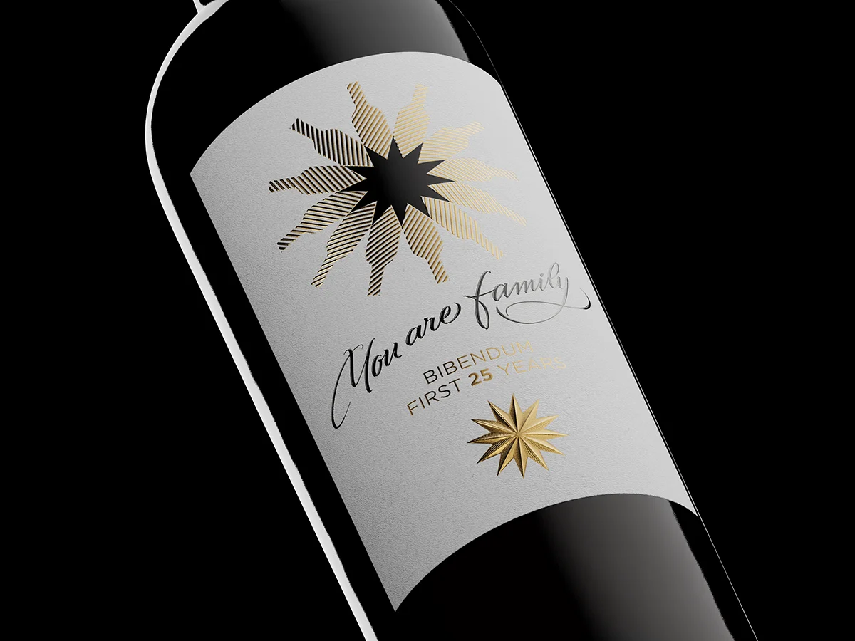 Bibendum Wine Label