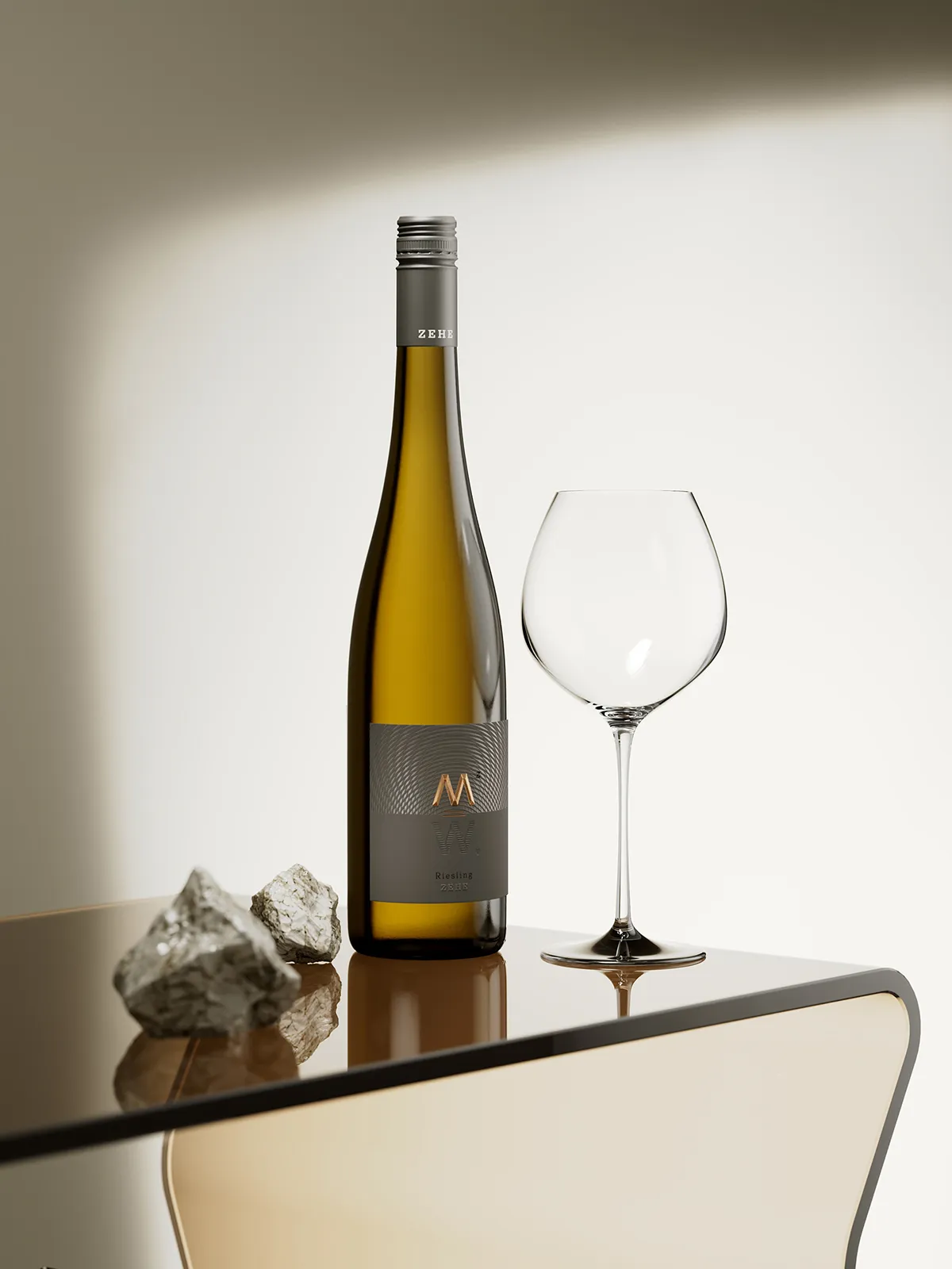 individual wine label design