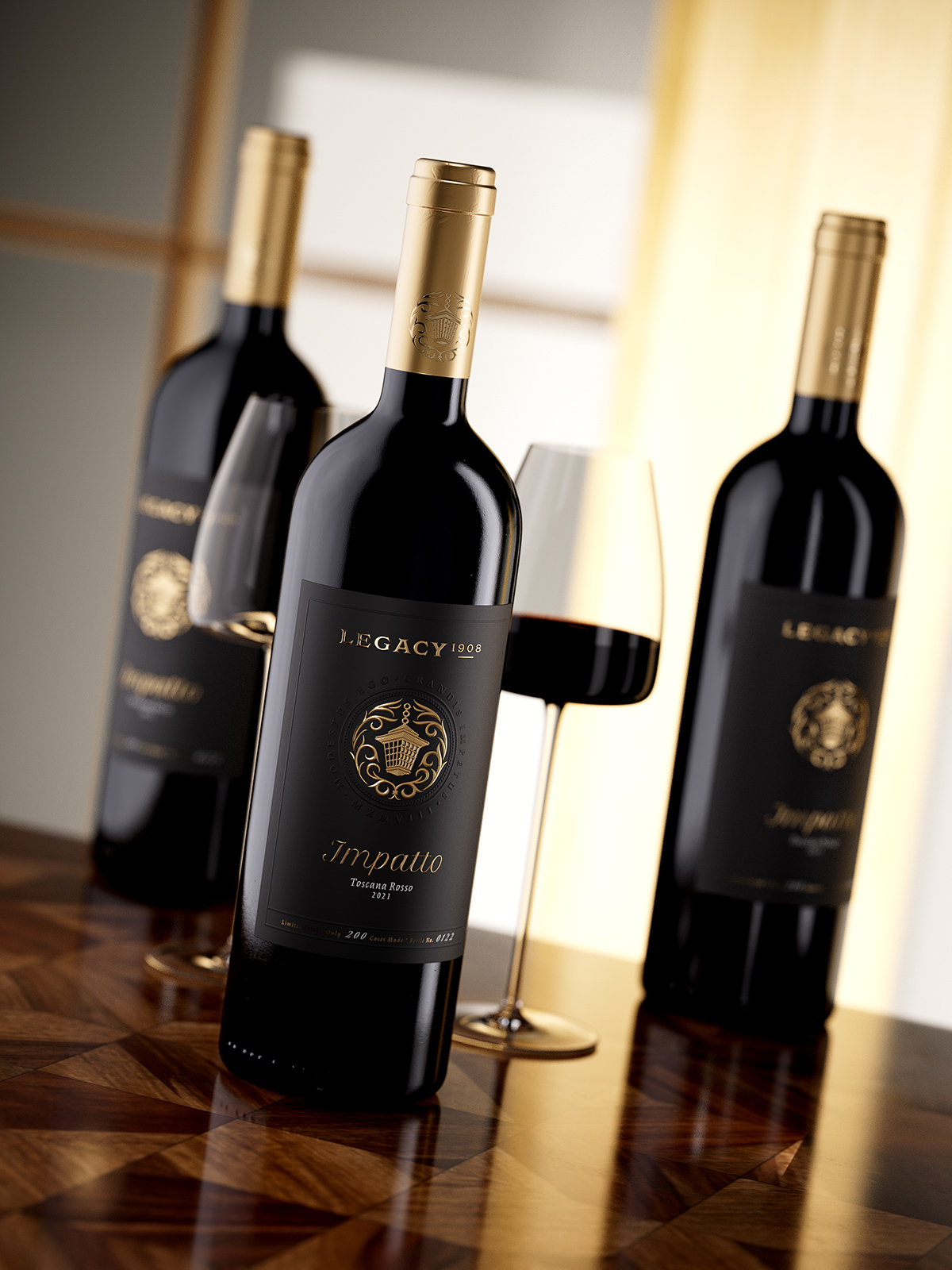 label for vineyards of italy