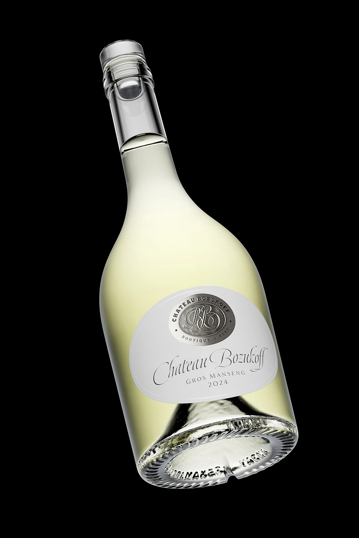 premium fused wine label