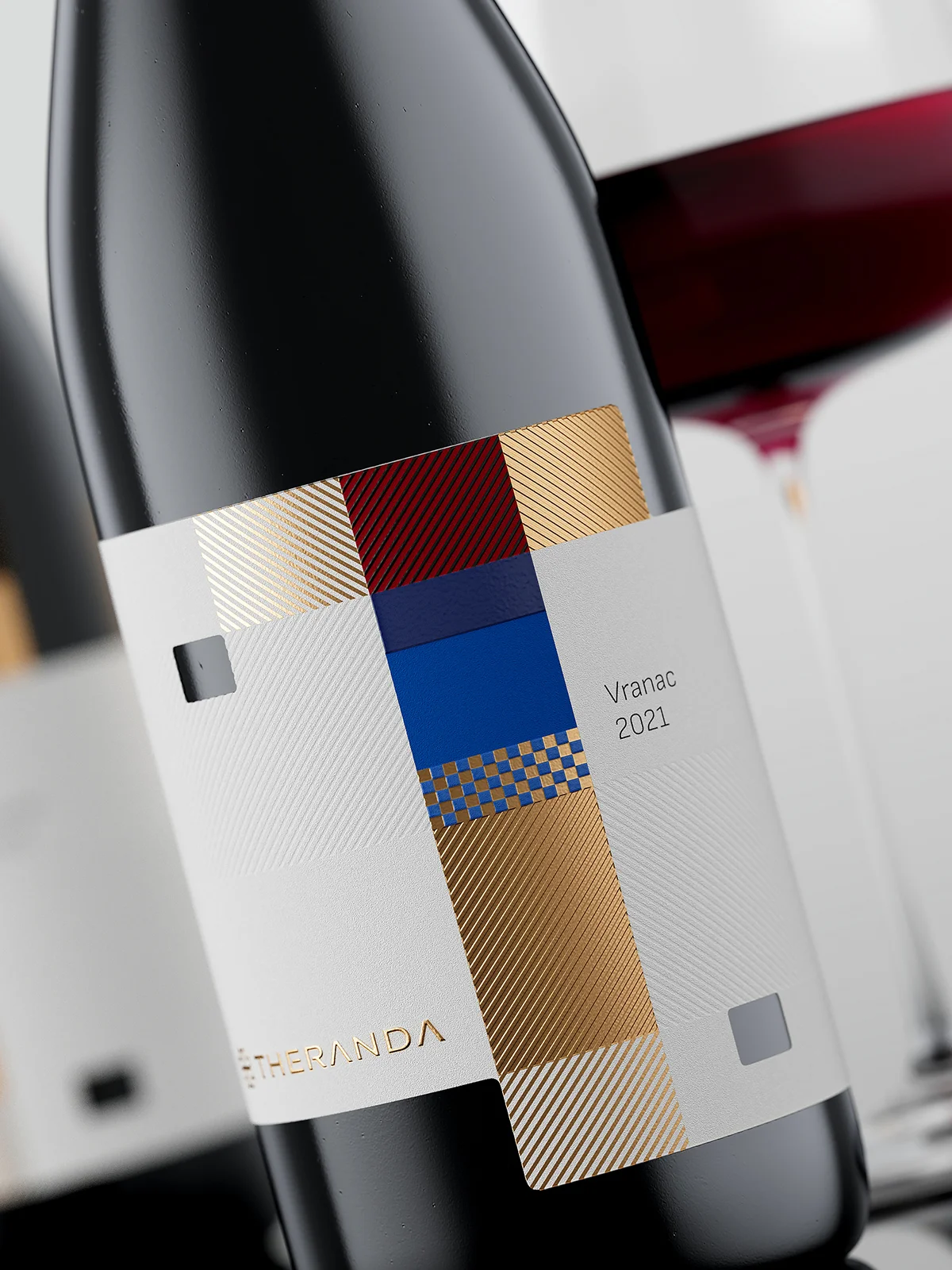 wine label - theranda