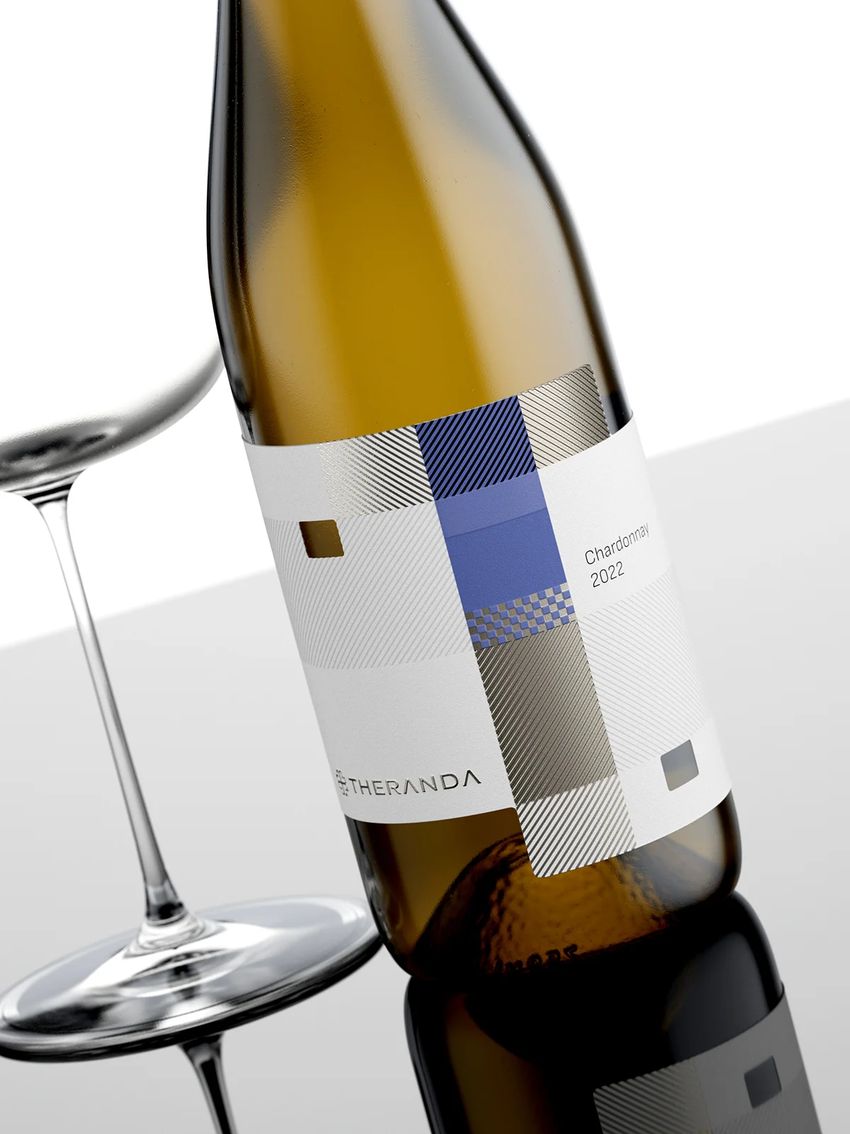 wine label for theranda