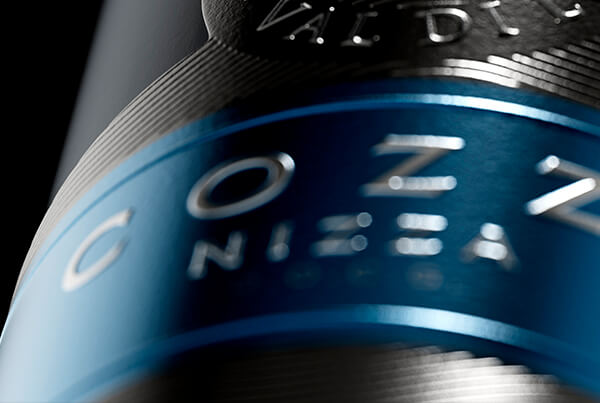 COZZI Nizza DOCG Wine Label Design