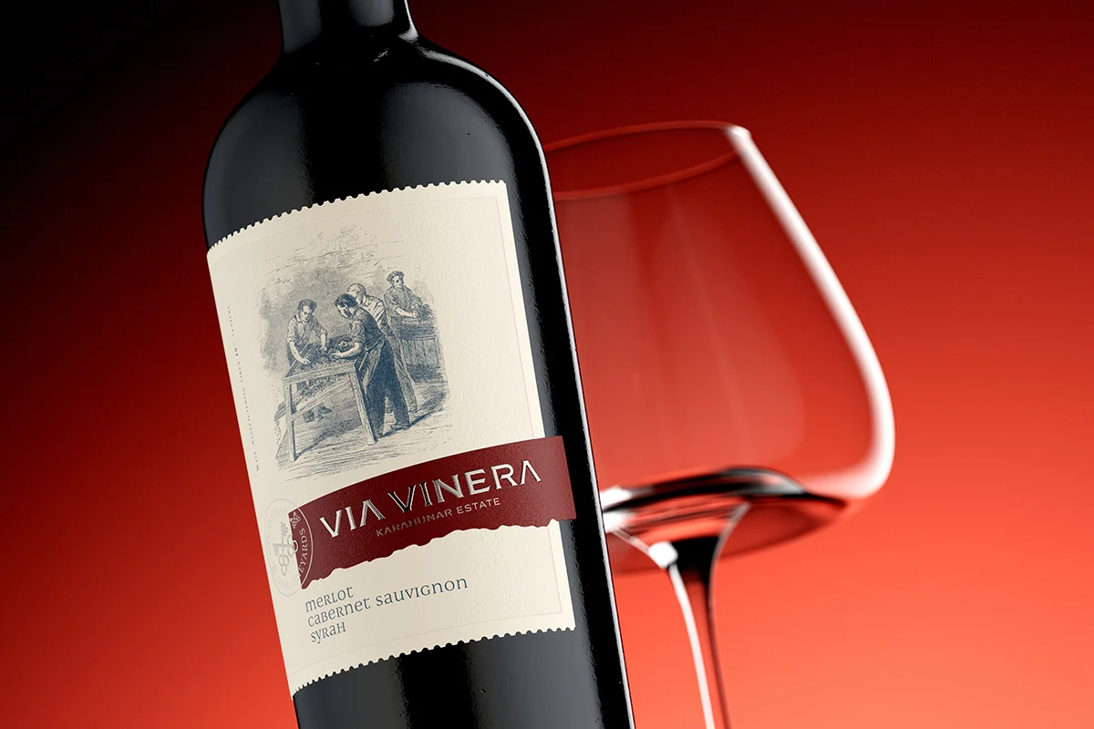 premium wine branding