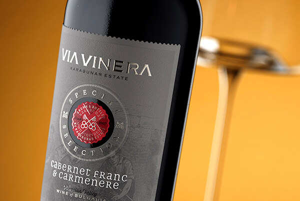 Heritage Wine Label Design: Via Vinera Special Selection